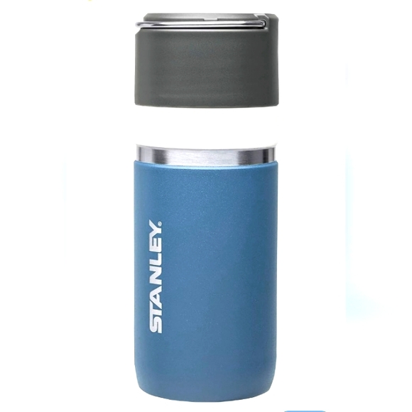 Stanley Ceramivac Blue Go Bottle 16 Oz. - Picture 1 of 12